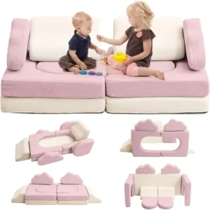 Nugget Couch Dupe - Tomlyly Kids Play Couch 10PCS TLL010