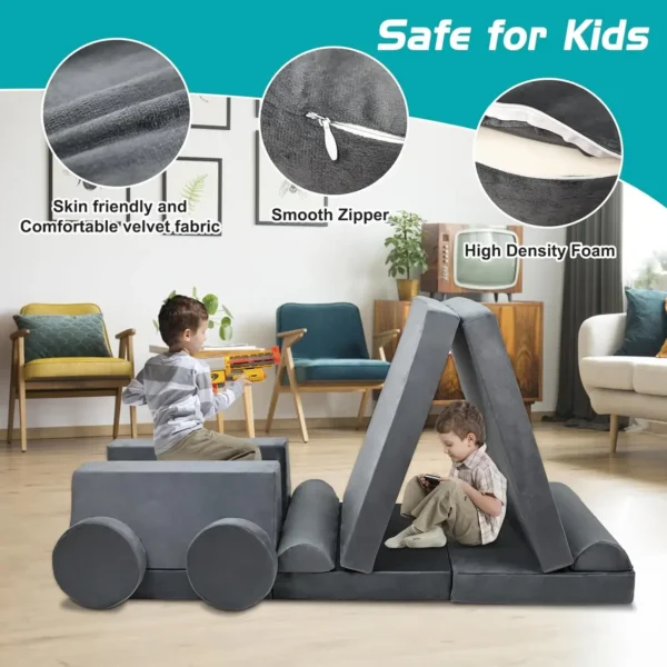 Nugget Couch Dupe - Tomlyly Kids Play Couch TLL003 5