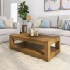 Wet Elm Anton Coffee Table Dupe - Tomlyly Coffee Table in Oak TLL9654 5