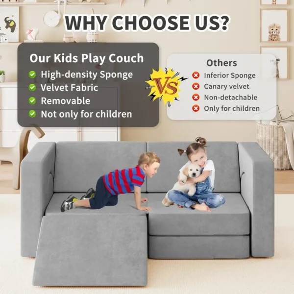 Nugget Couch Dupe - Tomlyly Kids Play Couch 6