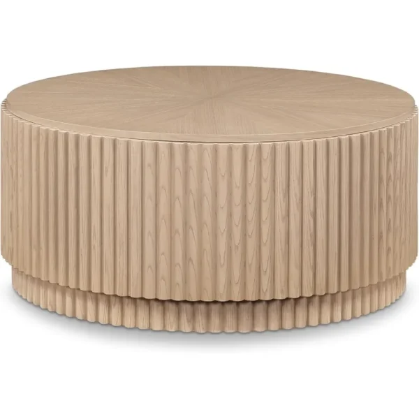 Arhaus Finnley Round Coffee Table Dupe - Tomlyly Finnley Round Coffee Table TLL3021